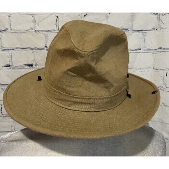 Indiana Jones hat, Safari Hat, Henschel Hat Co, made in USA Brown - Picture 3 of 6